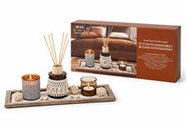 SET AMBIENTADOR - VELAS + AROMATIZANTE