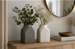 FLORERO DE CERAMICA (1087)