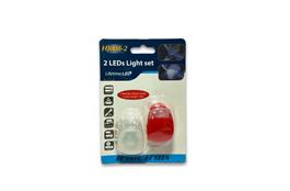 LUZ LED PARA BICICLETA - BLISTER X2 UNIDADES