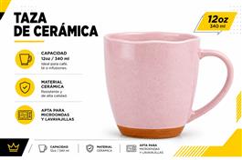 TAZA CERAMICA GRANITO - MIX (X1PCS)