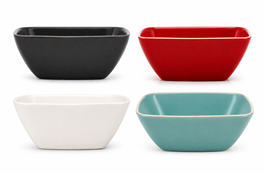 BOWL CERAMICA CUADRADO (15CM)