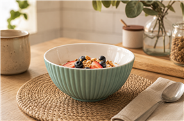 BOWL CERAMICA C/LINEAS - 730ML