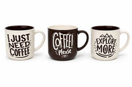 TAZA MUG 590ML - FRASES