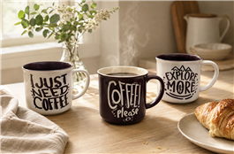 TAZA MUG 590ML - FRASES