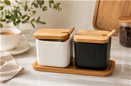 JUEGO TARROS CERAMICA - X2PCS