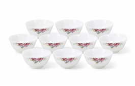 BOWL CERAMICA X10PCS - C/DISEÑO