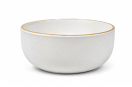BOWL CERAMICA C/BORDE DORADO (X1)