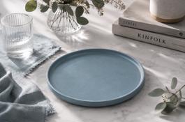 PLATO CERAMICA - 20CM CELESTE