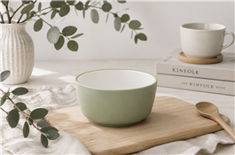 BOWL CERAMICA VERDE 15CM (X1PCS)