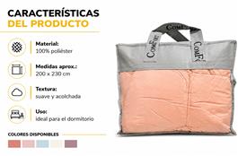 ACOLCHADO LISO 2 PLAZAS - PREMIUM