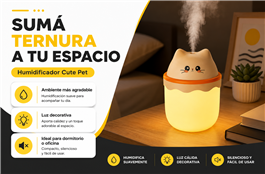 HUMIDIFICADOR GATITO