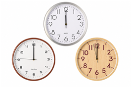 RELOJ DE PARED REDONDO - SURTIDOS