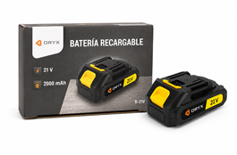BATERIA RECARGABLE ORYX 21V