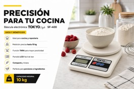 BALANZA DE COCINA 10KG