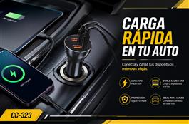 CARGADOR 85W TURBO - AUTO TREQA
