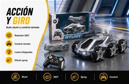 AUTO STUNT C/ CONTROL + EFECTO SPRAY