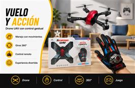 DRONE C/ GUANTE SENSOR