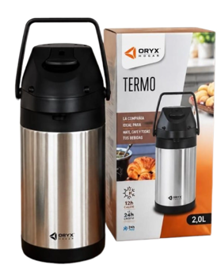 TERMO 2.5L ACERO INOX- ORYX