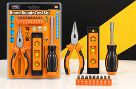 SET DE HERRAMIENTAS EN BLISTER 13PCS