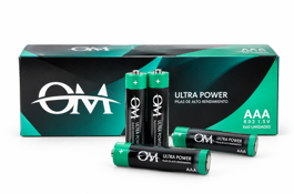 PILA OM AAA (X60 UNIDADES)