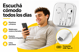 AURICULARES EARPODS (USB-C)