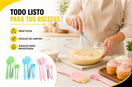 JUEGO UTENSILLOS COCINA - 5PCS