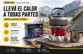 ANAFE CAMPING PORTATIL
