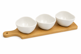 SET X3 DIPS C/BASE DE MADERA