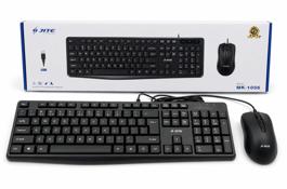 COMBO TECLADO Y MOUSE CON CABLE USB