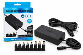 CARGADOR DE NOTEBOOK UNIVERSAL IBEK