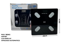 BALANZA 180KG C/BLUETOOTH