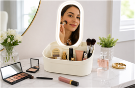 ORGANIZADOR DE COSMETICOS 3 EN 1