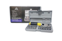 SET DESTORNILLADOR SOCKET - 41PCS