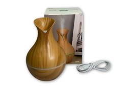 HUMIDIFICADOR DE MADERA C/ LUZ LED