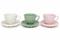 SET TAZA + PLATO CERAMICA
