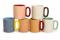 TAZA CERAMICA - BICOLOR 370ML