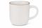 TAZA CERAMICA C/BORDE DORADO