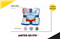 MANTA INFANTIL GLOW (50X60)