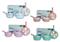 SET DE OLLAS PASTEL 5PCS - ORYX