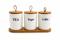 SET X3 FRASCOS CON BANDEJA