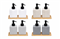 SET X2 DISPENSER DE JABON - CERAMICA